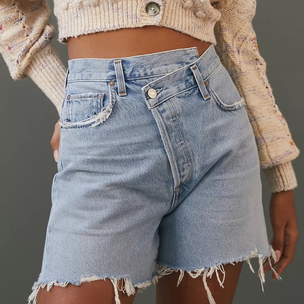 Agolde Criss Cross Short